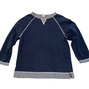 Laura Leigh Ltd Blue Crew Neck Sweater Women’s Size S